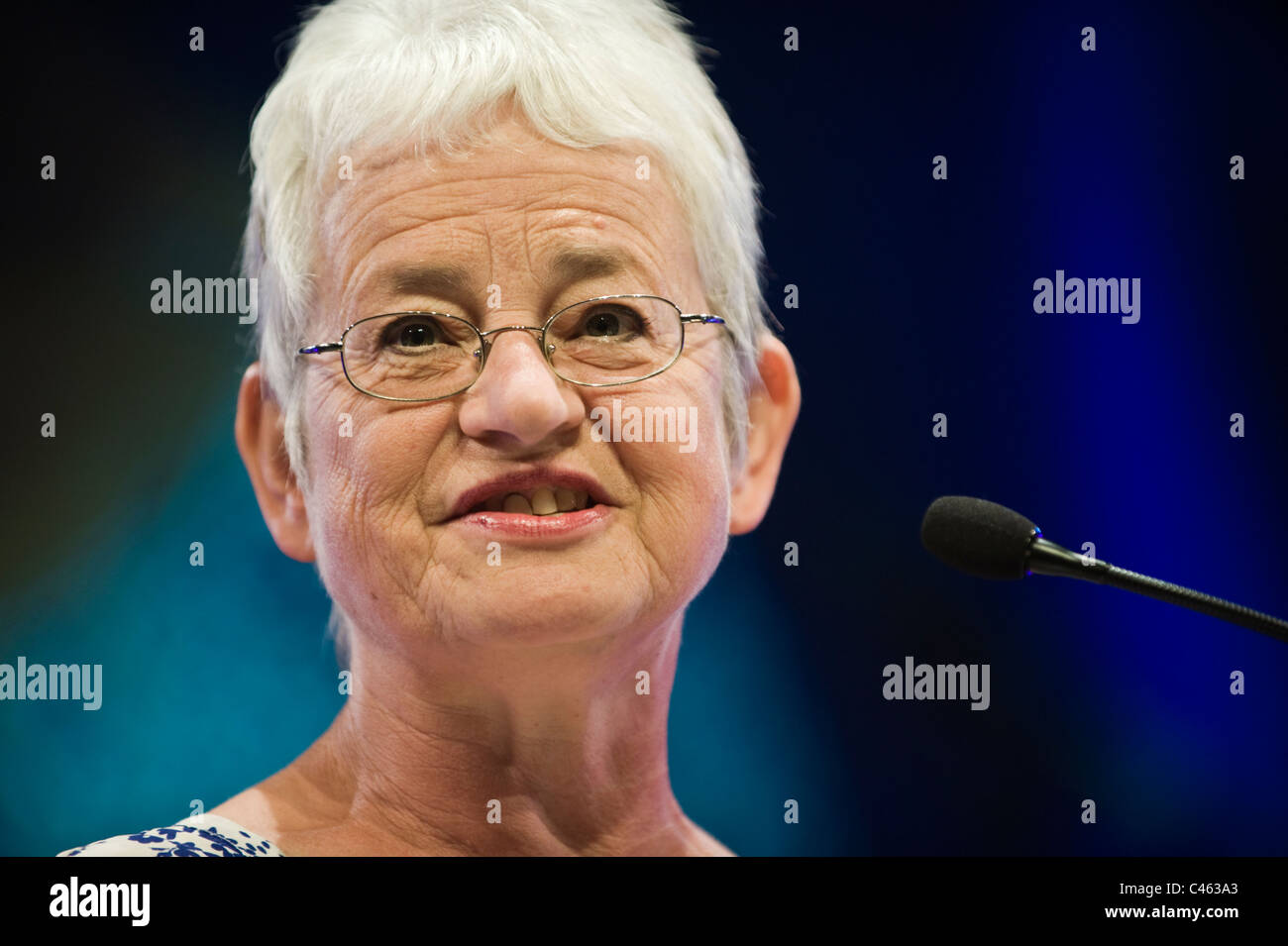 Dame Jacqueline Wilson per bambini illustrato autore a Hay Festival 2011 Foto Stock