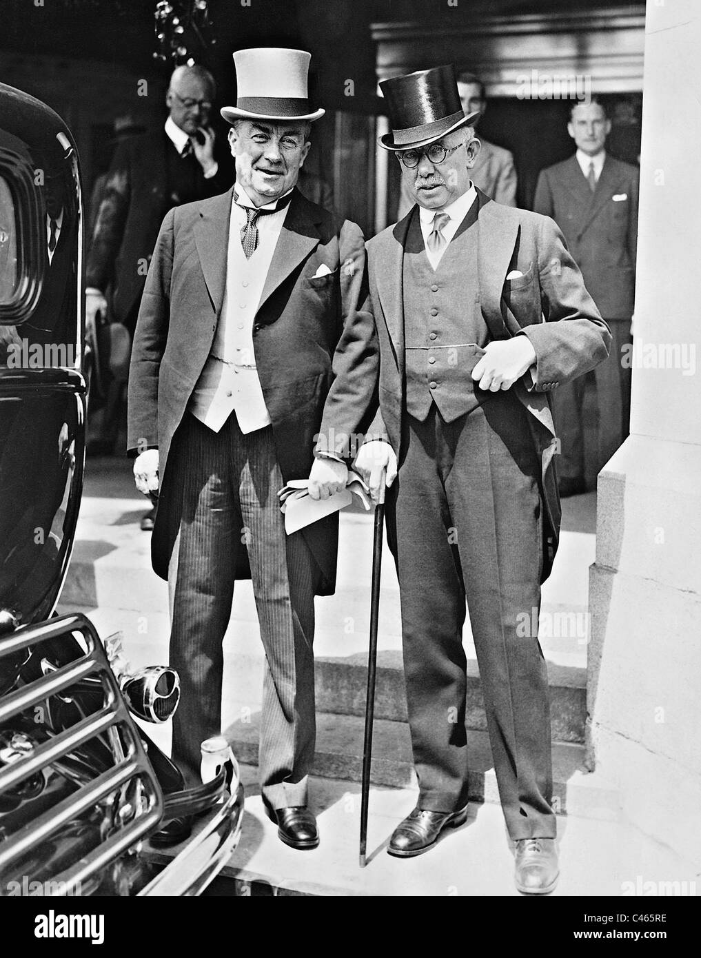 Stanley Baldwin e James Henry Thomas, 1932 Foto Stock