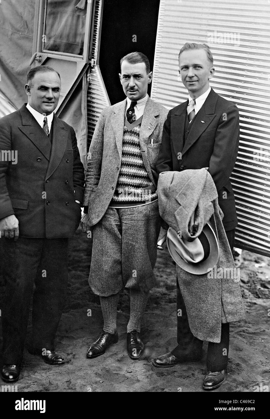 Hermann Koehl hanno, James Fitzmaurice e Clarence Chamberlin, 1927 Foto Stock