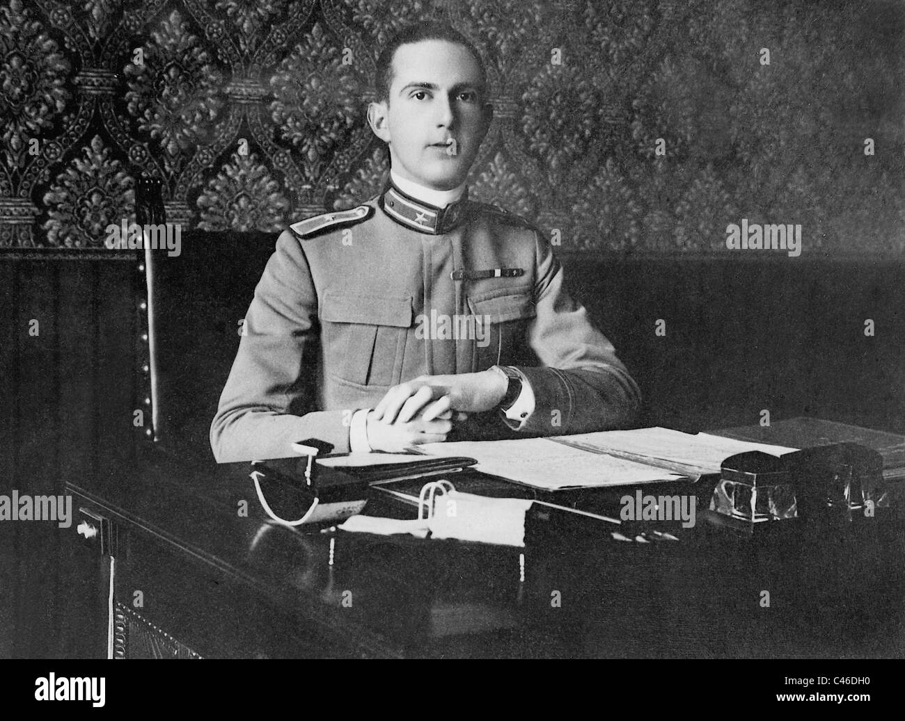 Il principe ereditario Umberto d'Italia, 1930 Foto Stock