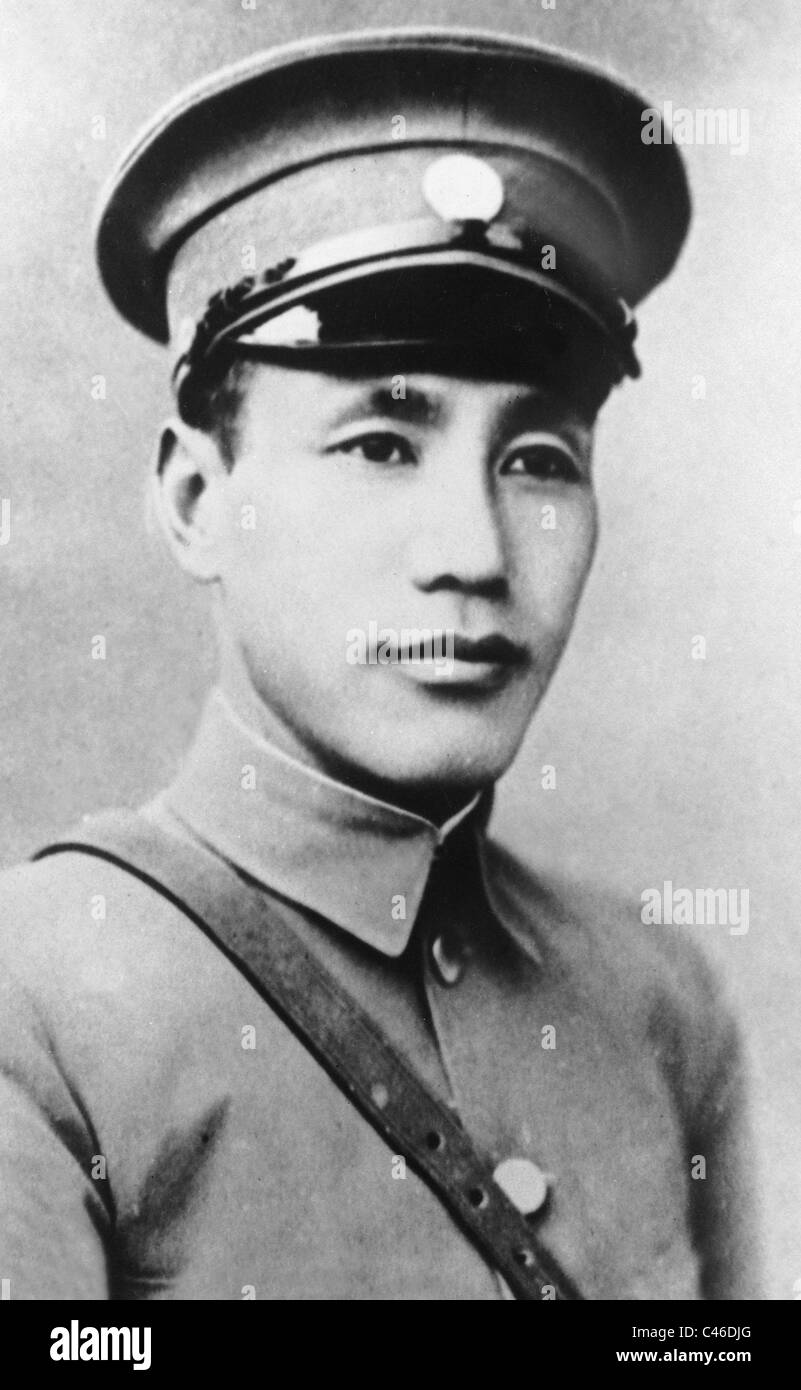 Chiang Kai-shek, 1930 Foto Stock