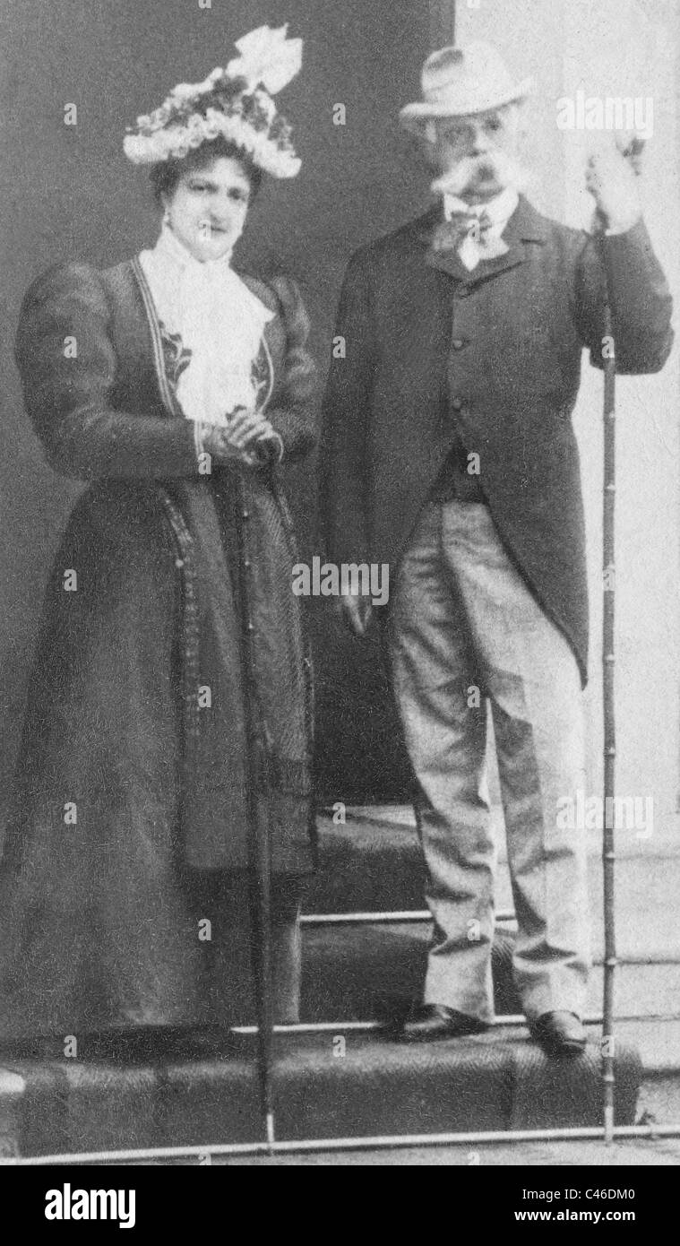 Il re Umberto I e la Regina Margherita d'Italia, 1900 Foto Il re Umberto I e la Regina Margherita d'Italia, 1900 Foto