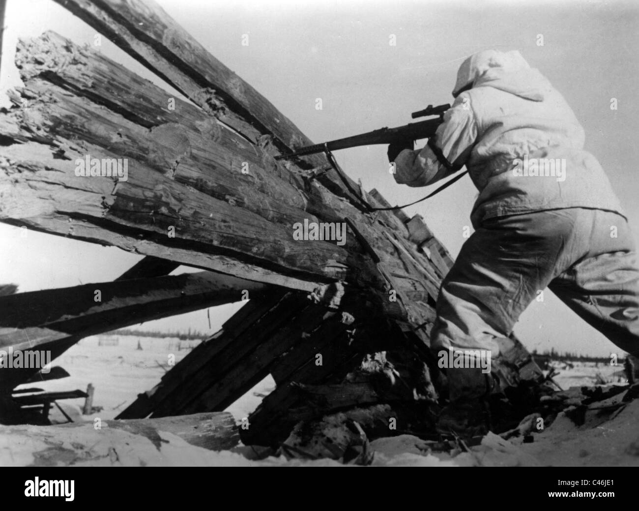 I combattimenti nella zona di Rzhev, 1943 Foto Stock