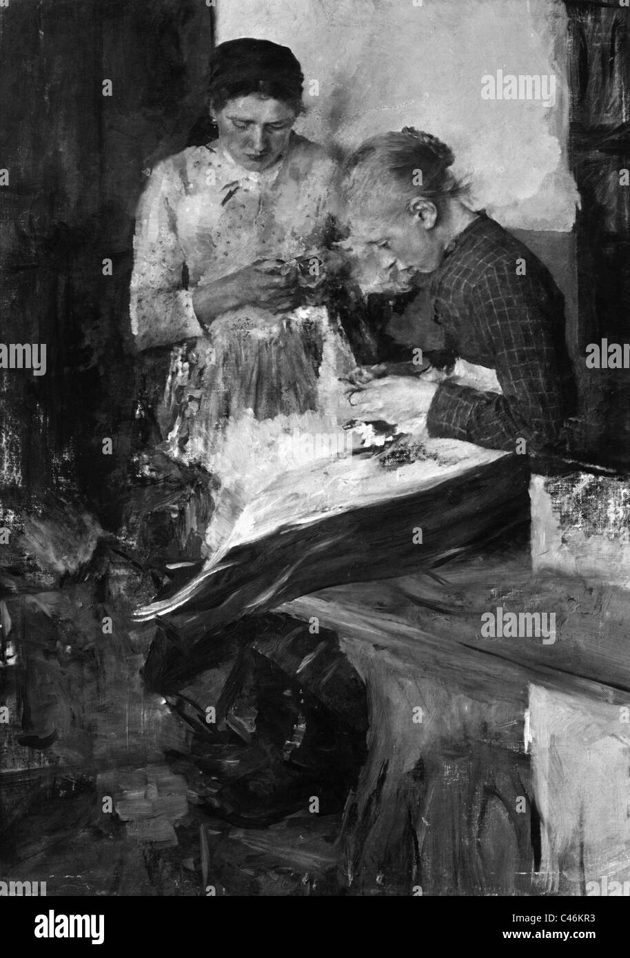 Wilhelm Leibl, Foto Stock