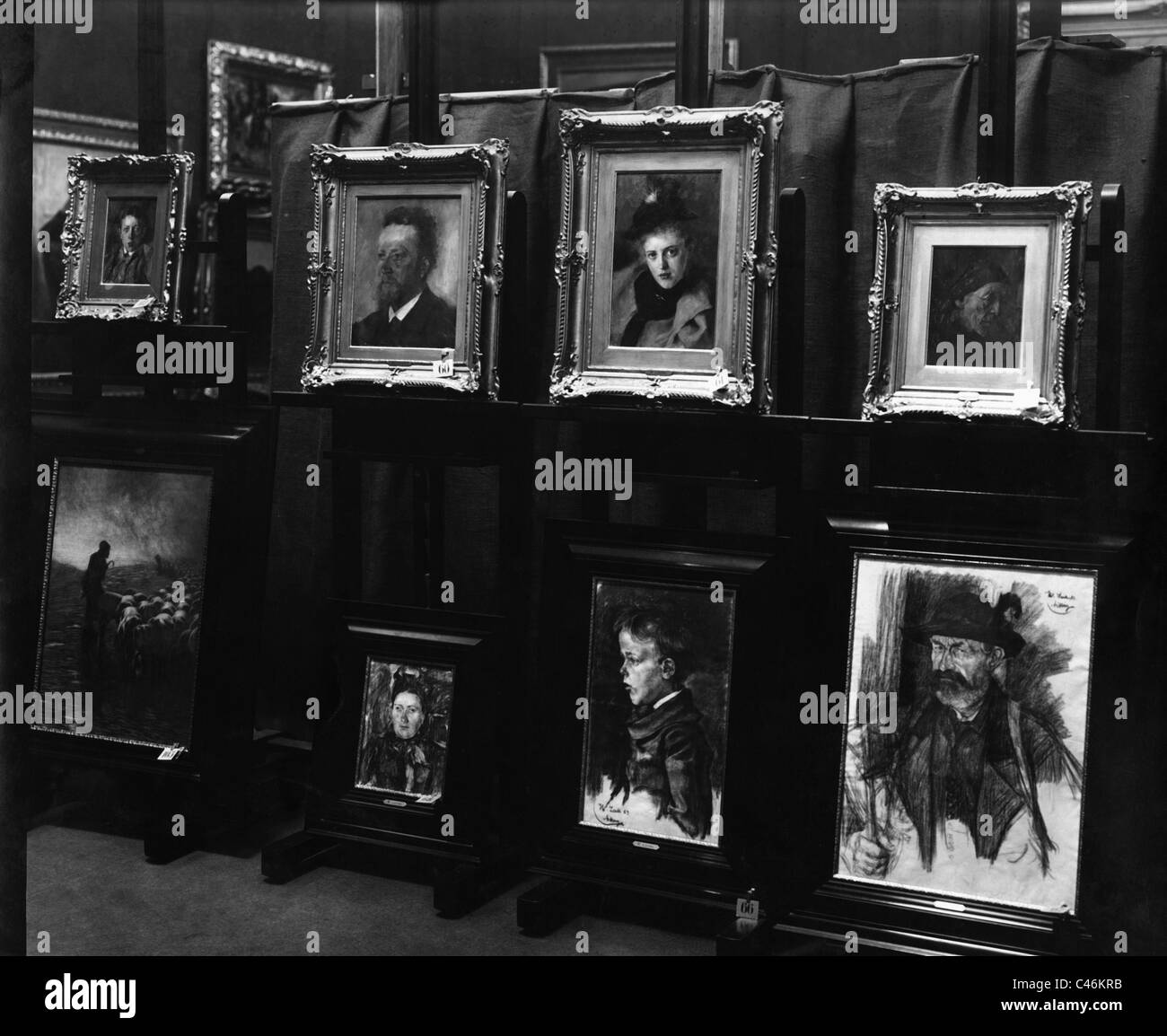 Wilhelm Leibl, Foto Stock