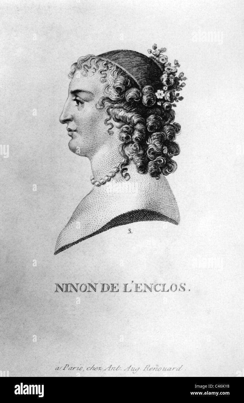 Ninon de Lenclos, Foto Stock