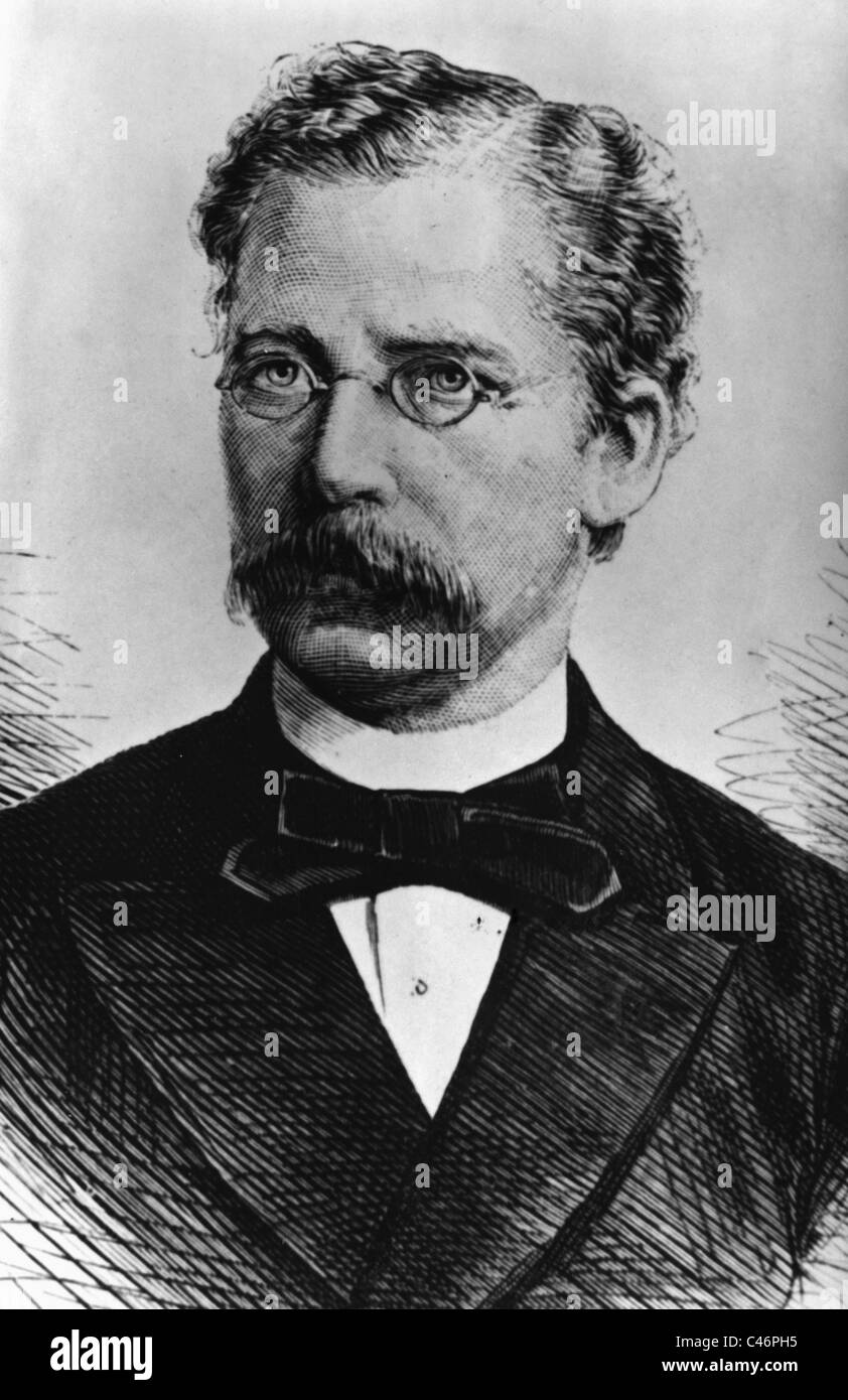 Franz Adolf Eduard Luederitz Foto Stock