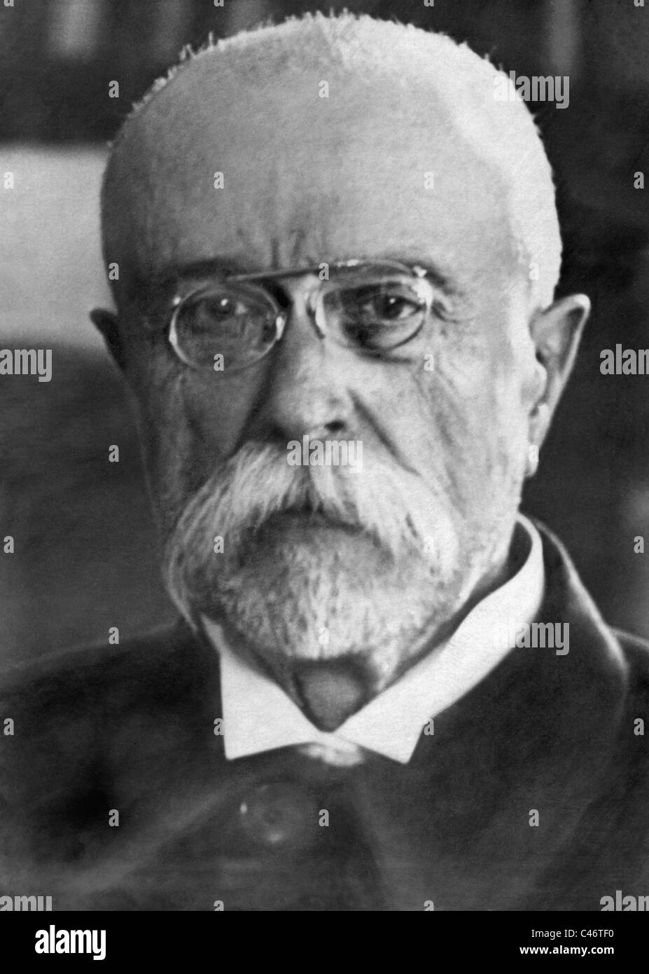 Thomas Garrigue Masaryk, Foto Stock