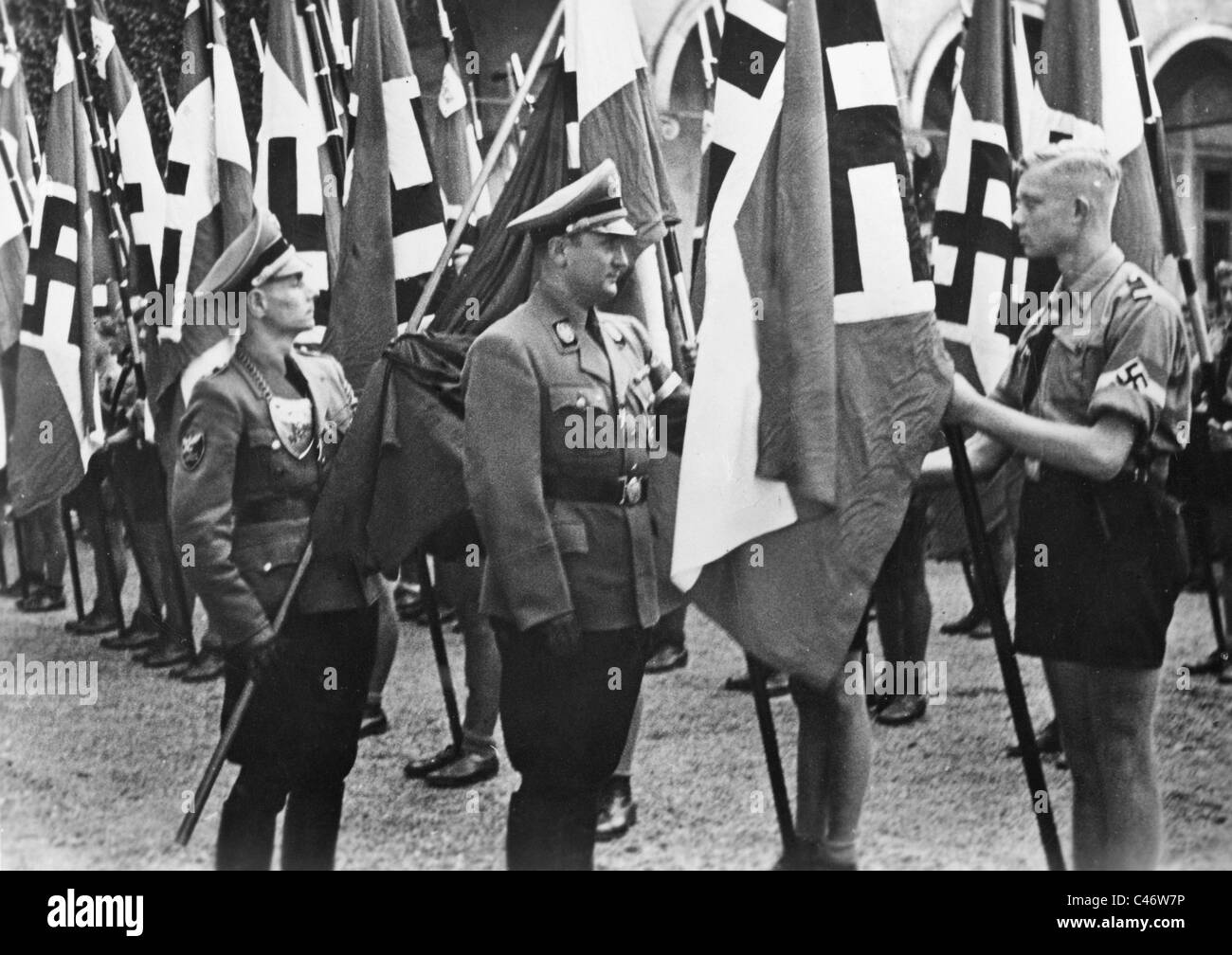 La seconda guerra mondiale: Polonia sotto occupazione tedesca, 1939 - 1944 Foto Stock