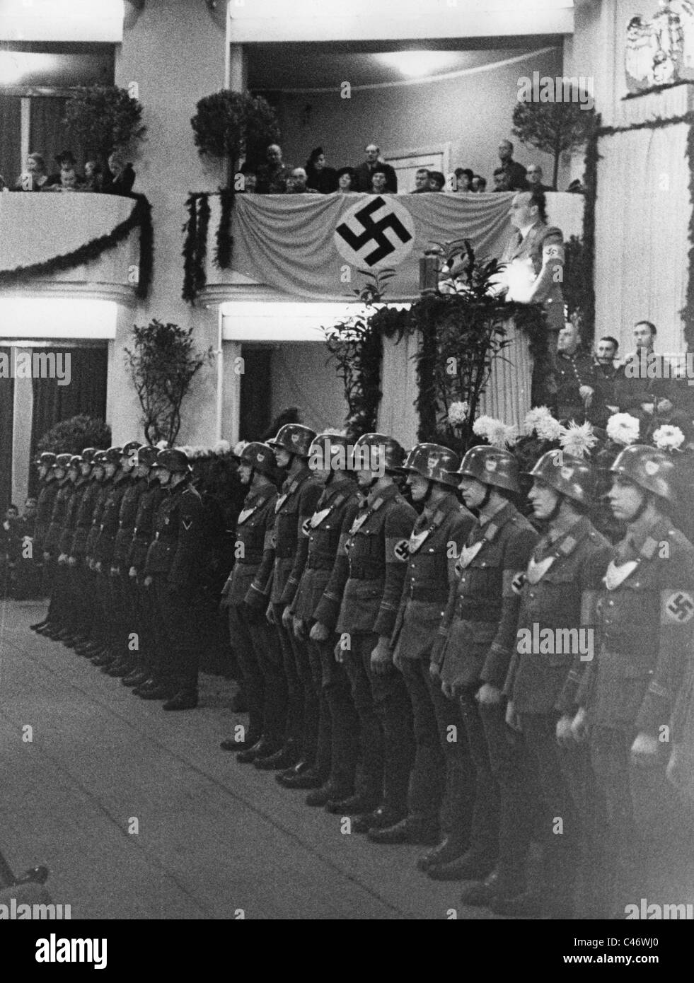 La seconda guerra mondiale: Polonia sotto occupazione tedesca, 1939 - 1944 Foto Stock