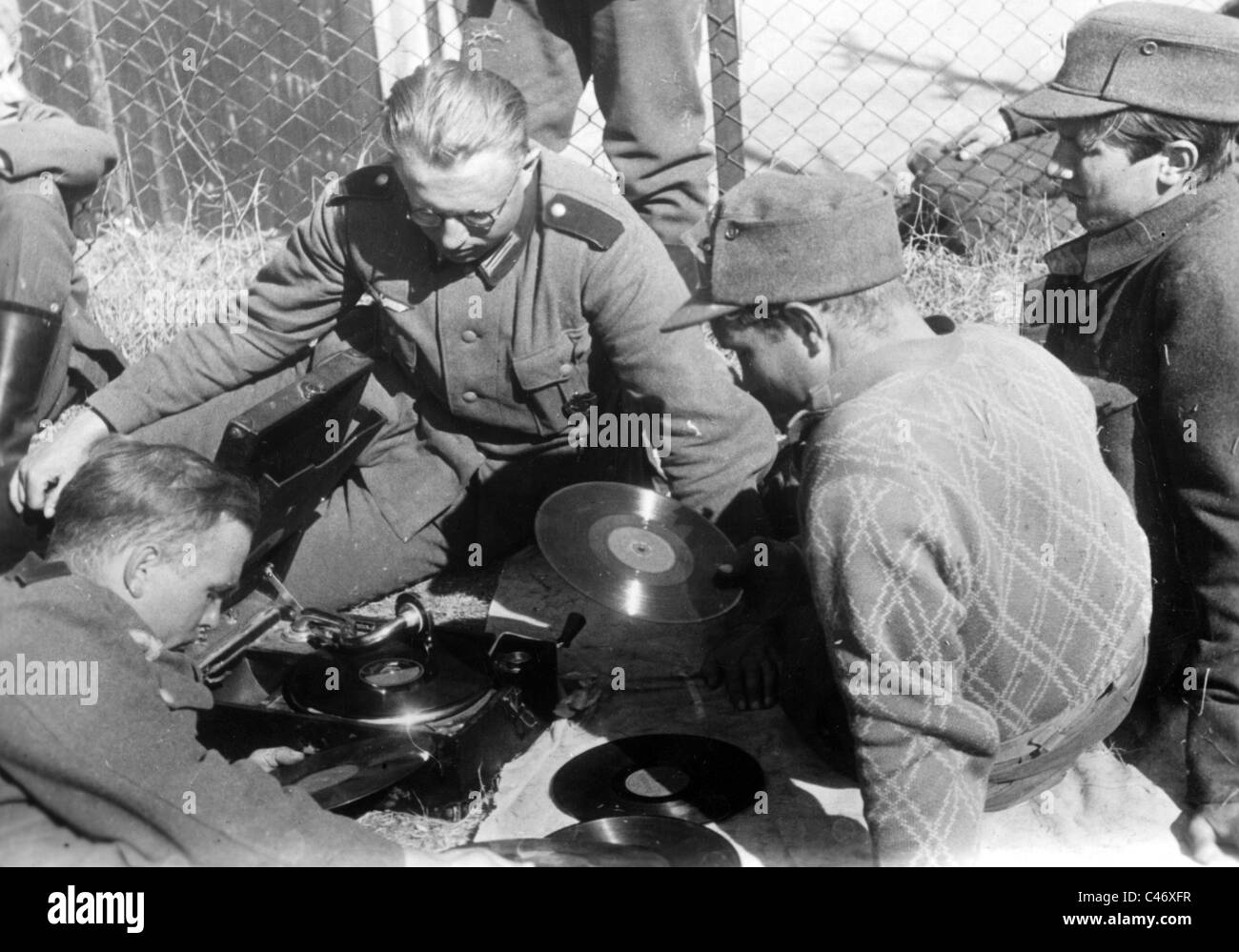 La seconda guerra mondiale: campagna norvegese. Truppe tedesche in Norvegia, 1940 - 1944 Foto Stock