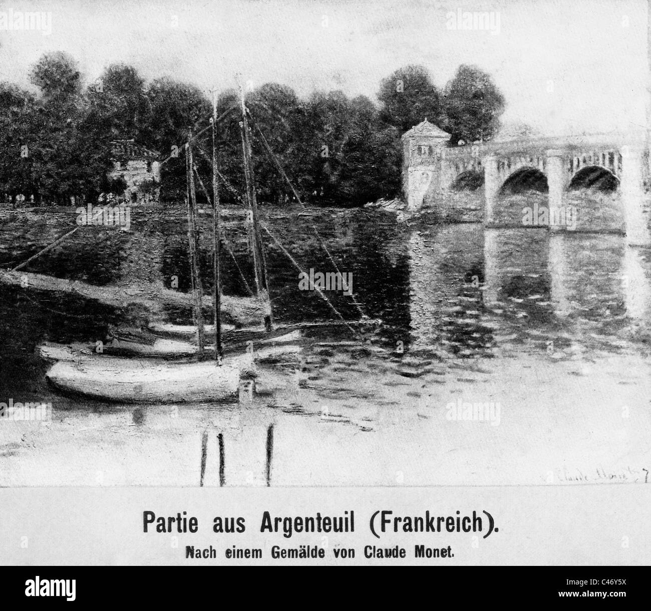 Claude Monet, Foto Stock