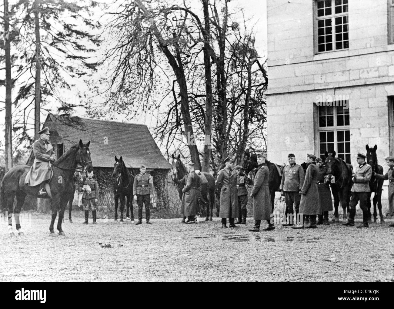 La seconda guerra mondiale: fronte occidentale. Parigi sotto occupazione tedesca, 1940 - 1944 Foto Stock