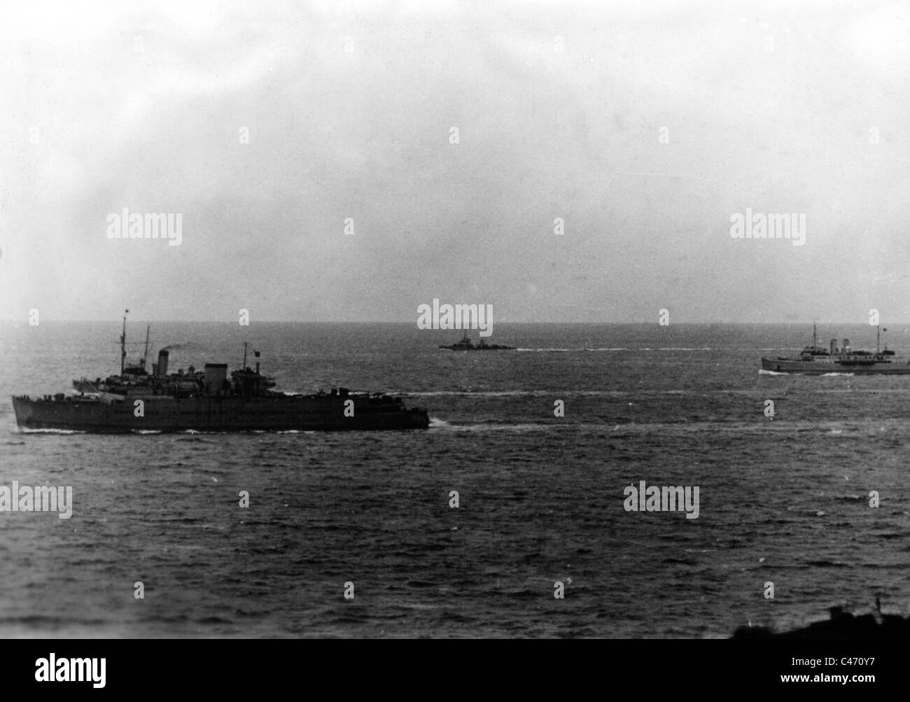 La seconda guerra mondiale: fronte occidentale. Funzionamento 'Sea Lion', 1940 Foto Stock