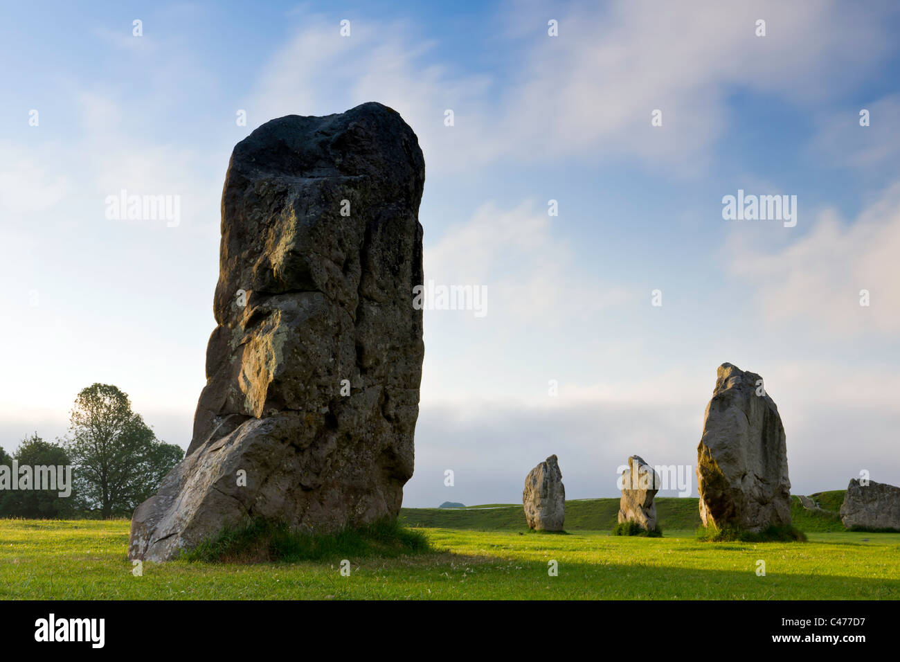 Le Pietre di Avebury - Wiltshire Foto Stock