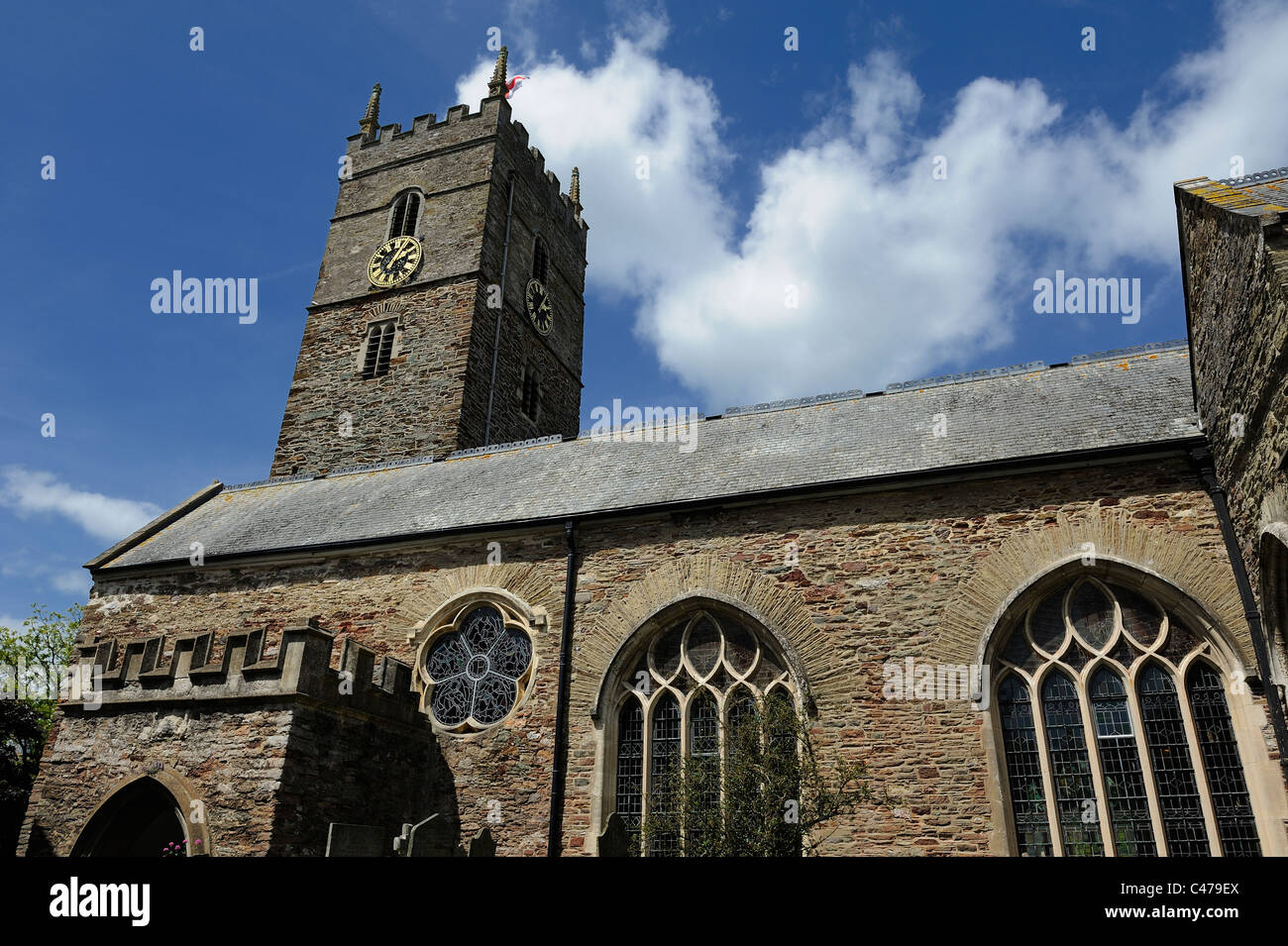 San Salvatore chiesa del Dartmouth Devon England Regno Unito Foto Stock