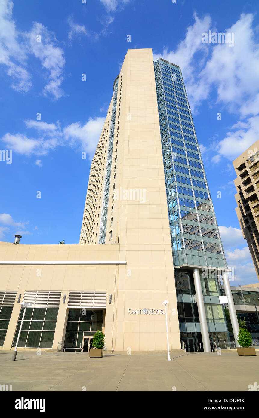 L'Hotel Omni catena è uno dei migliori hotel di lusso marche da Consumer Reports e ranghi più elevati in termini di soddisfazione del cliente Foto Stock