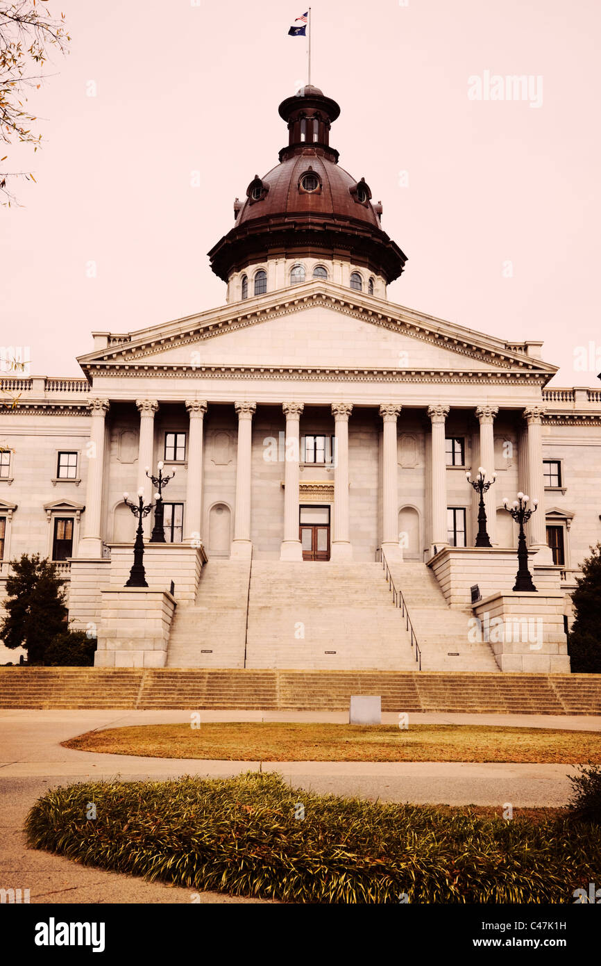 Columbia nella Carolina del Sud - State Capitol Building. Foto Stock