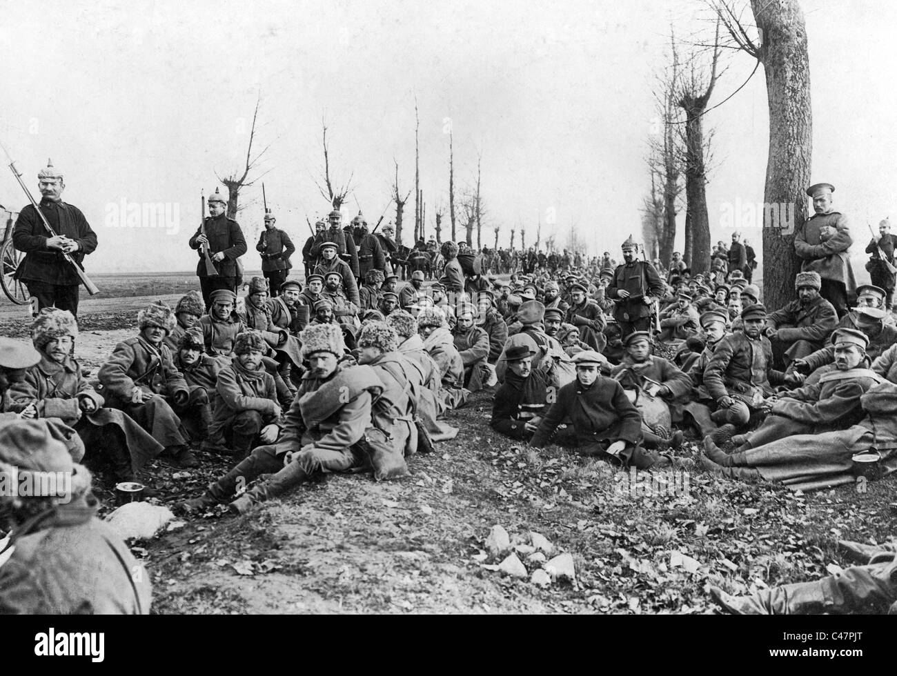 La prima guerra mondiale: la Battaglia di Lodz, novembre 1914-dicembre 1914 Foto Stock