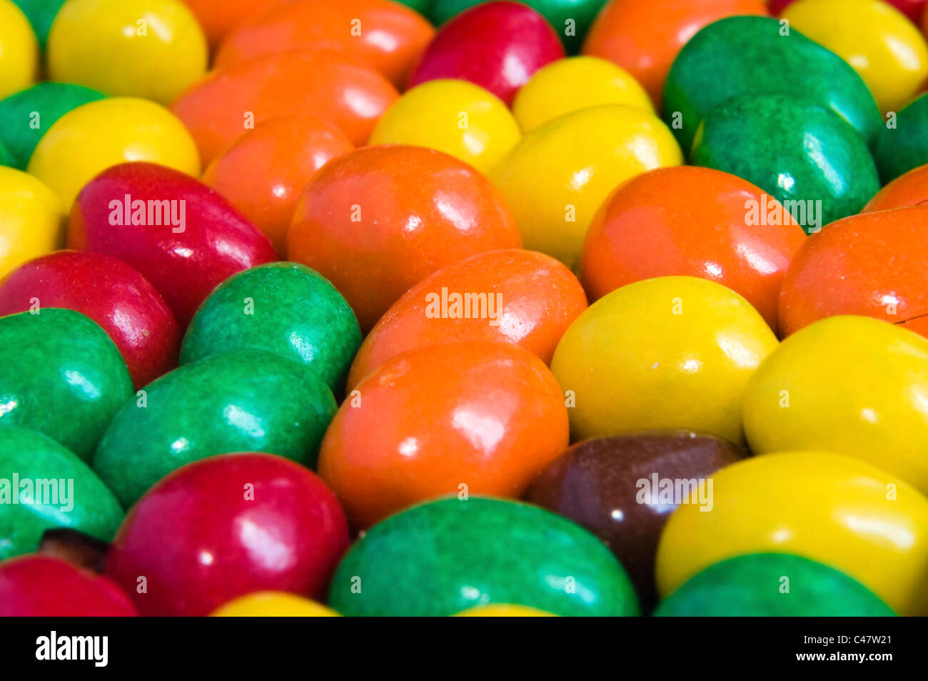 Candy-coperto arachidi Foto Stock