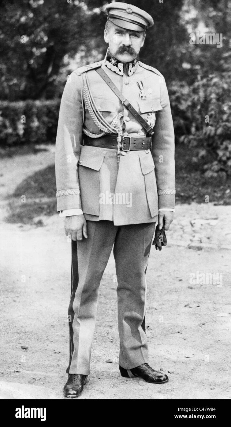 Josef Pilsudski, Foto Stock