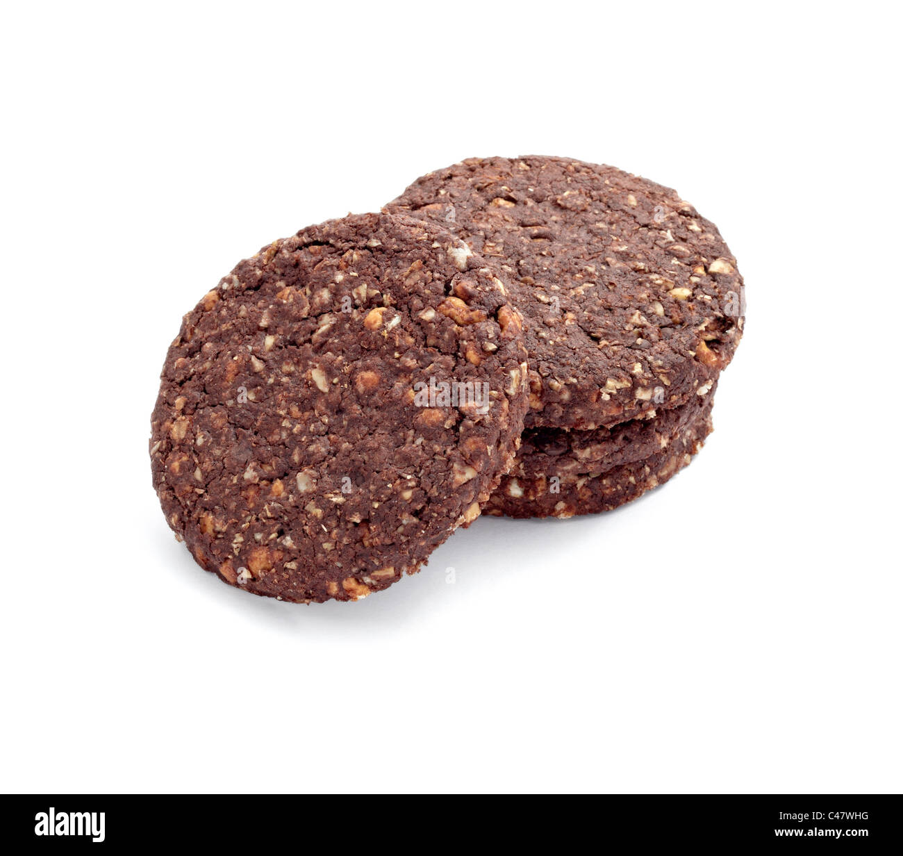 Cioccolato biscotti di cereali Foto Stock