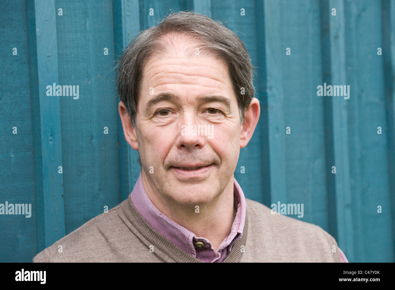 Jonathon Porritt ambientalista e scrittore raffigurato a Hay Festival 2011 Foto Stock