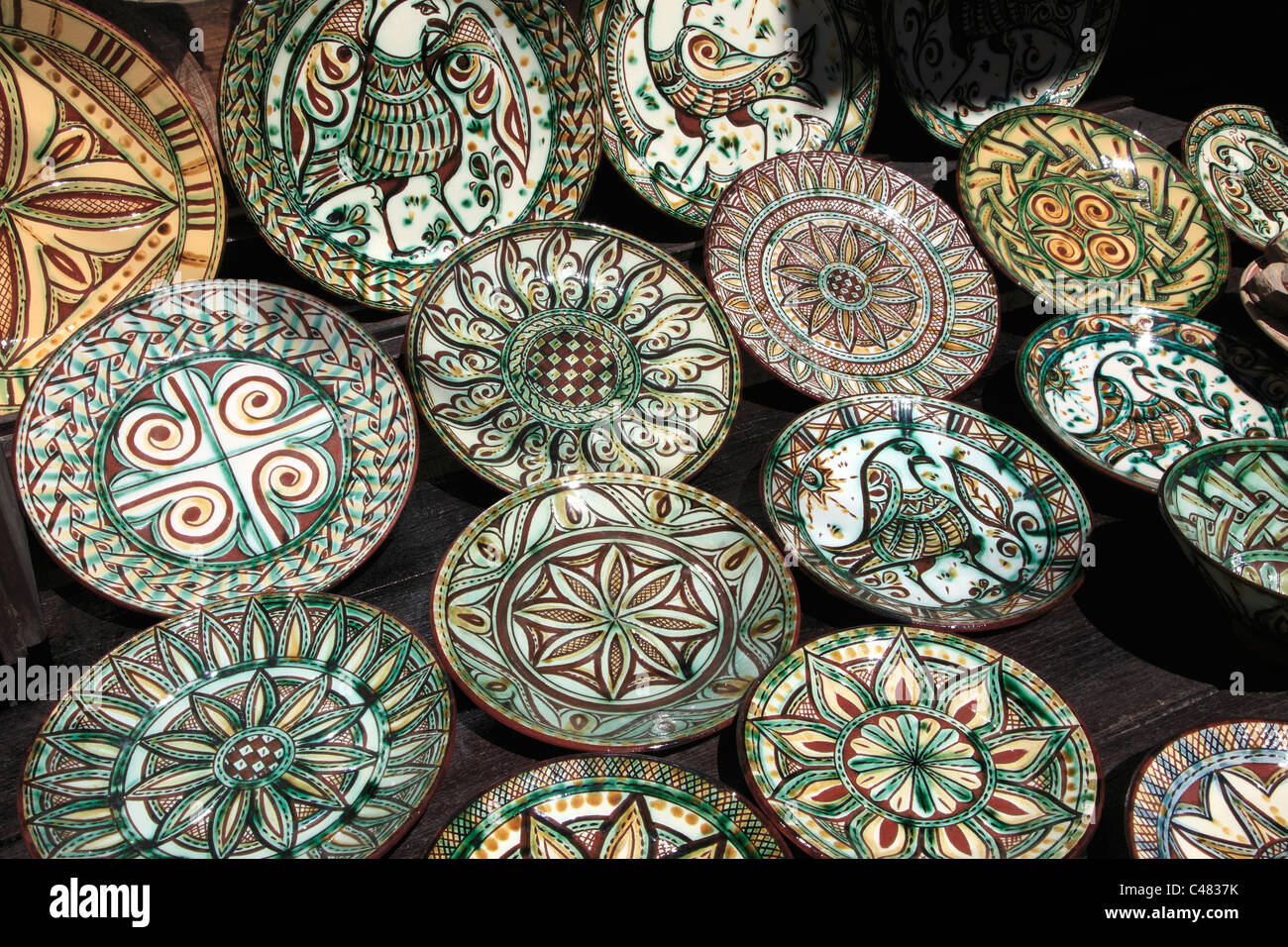 Bulgaria Veliko Tarnovo, artigianato, ceramiche, Foto Stock