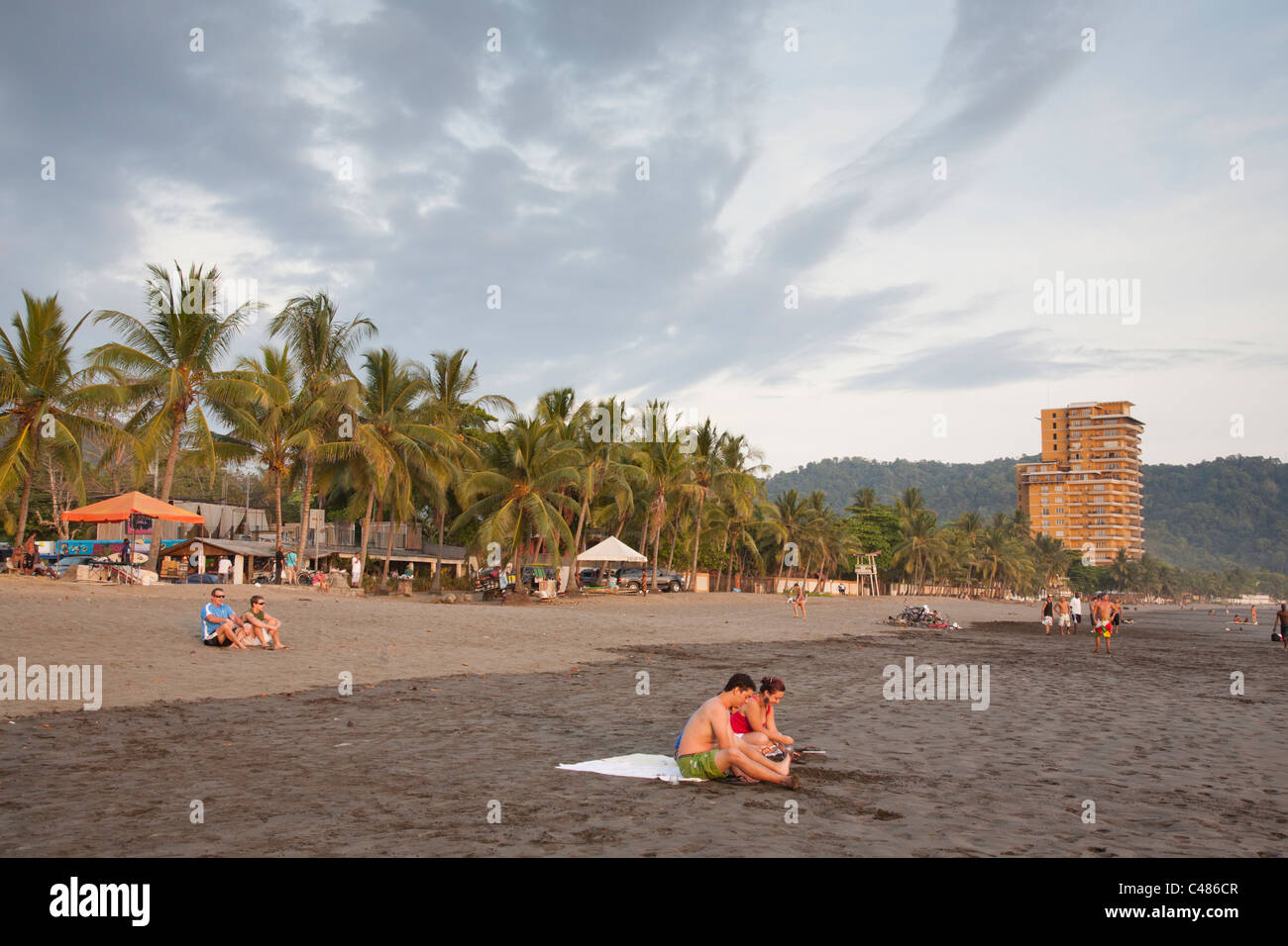 Jaco, Costa Rica, Costa del Pacifico centrale Foto Stock