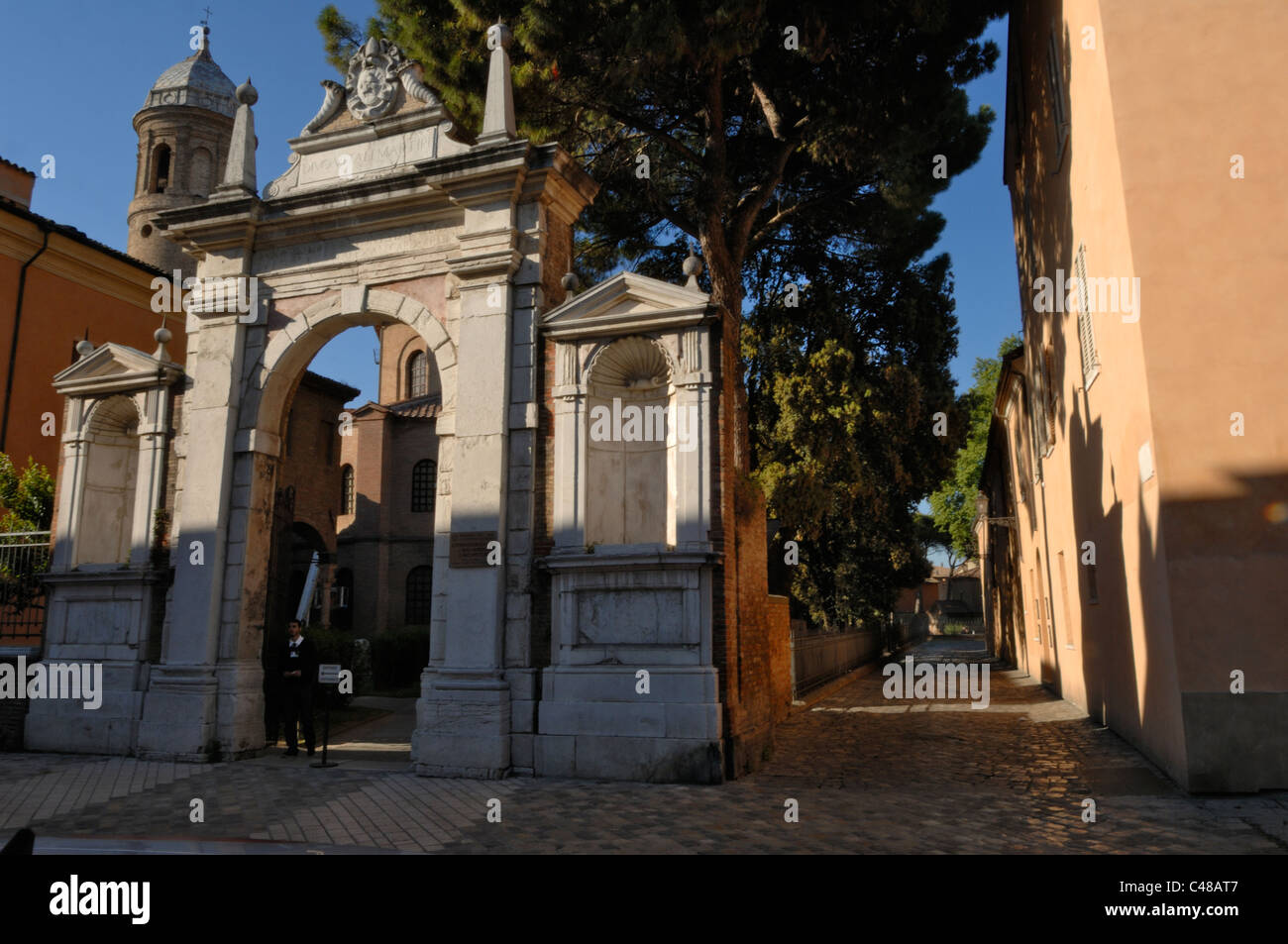 La Basilica di San Vitale a Ravenna Foto Stock