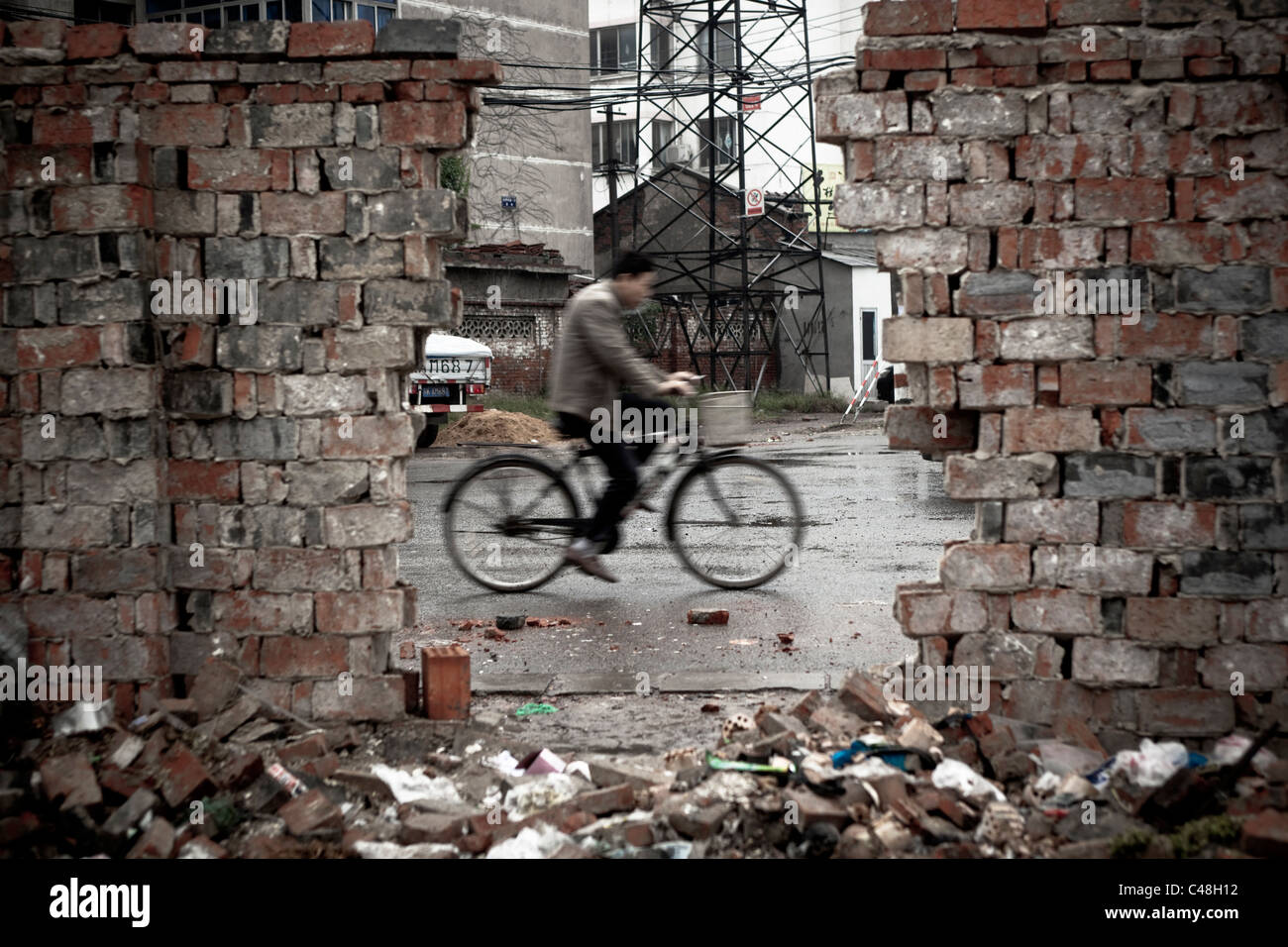 Scene di Yangzhou, Cina Foto Stock