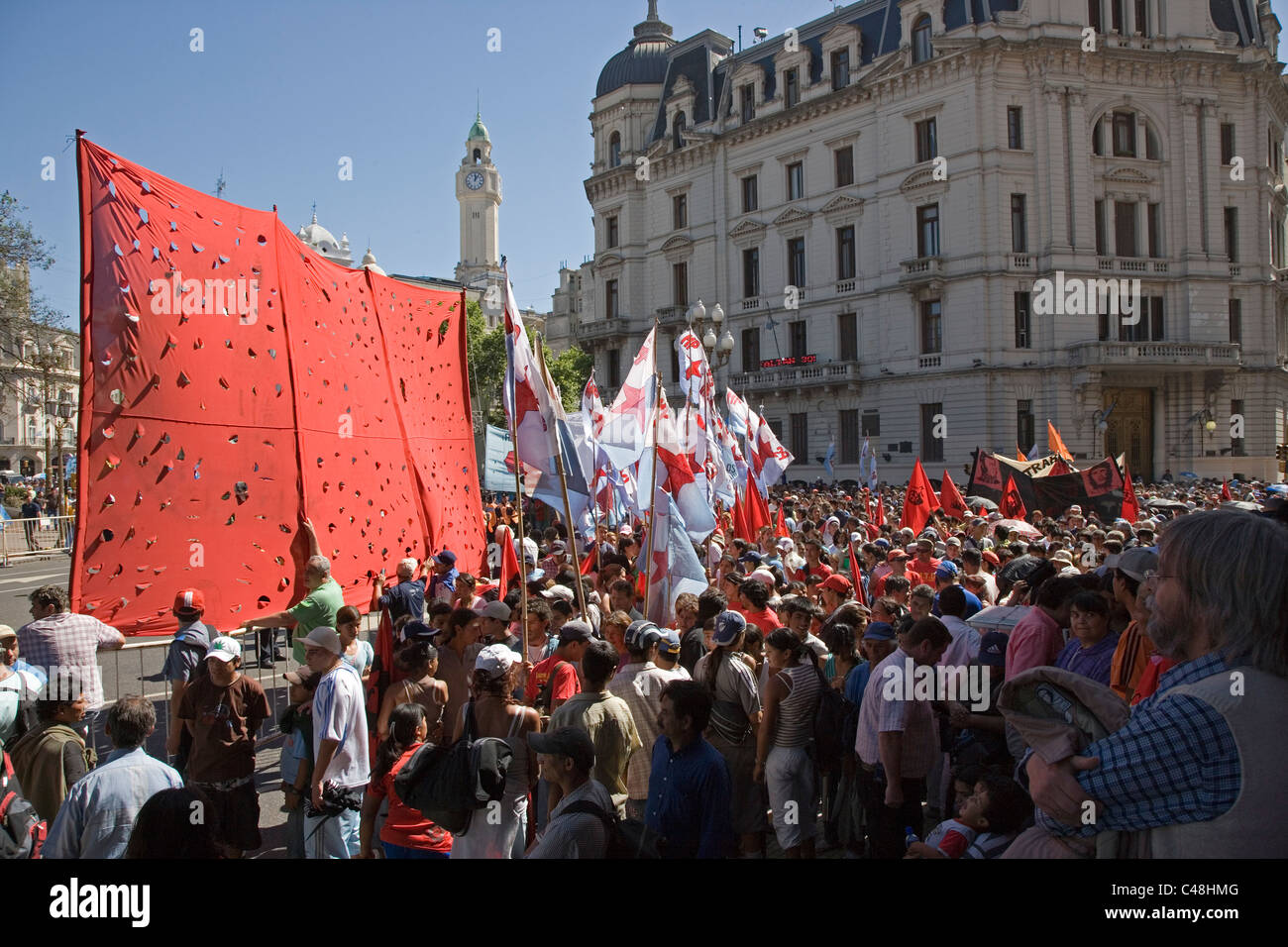 A marzo a celebrare la memoria degli scomparsi in Argentina Foto Stock
