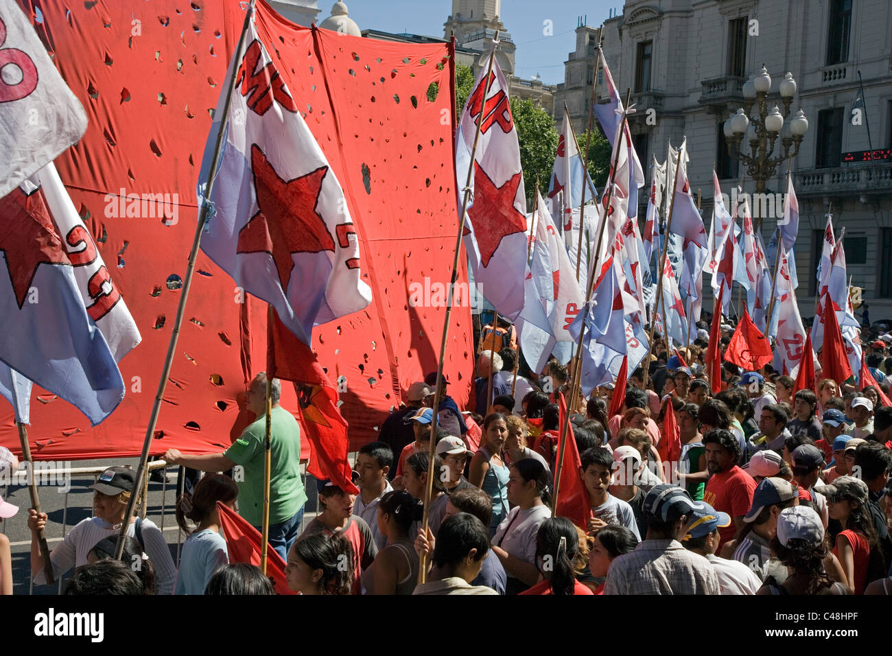 A marzo a celebrare la memoria degli scomparsi in Argentina Foto Stock