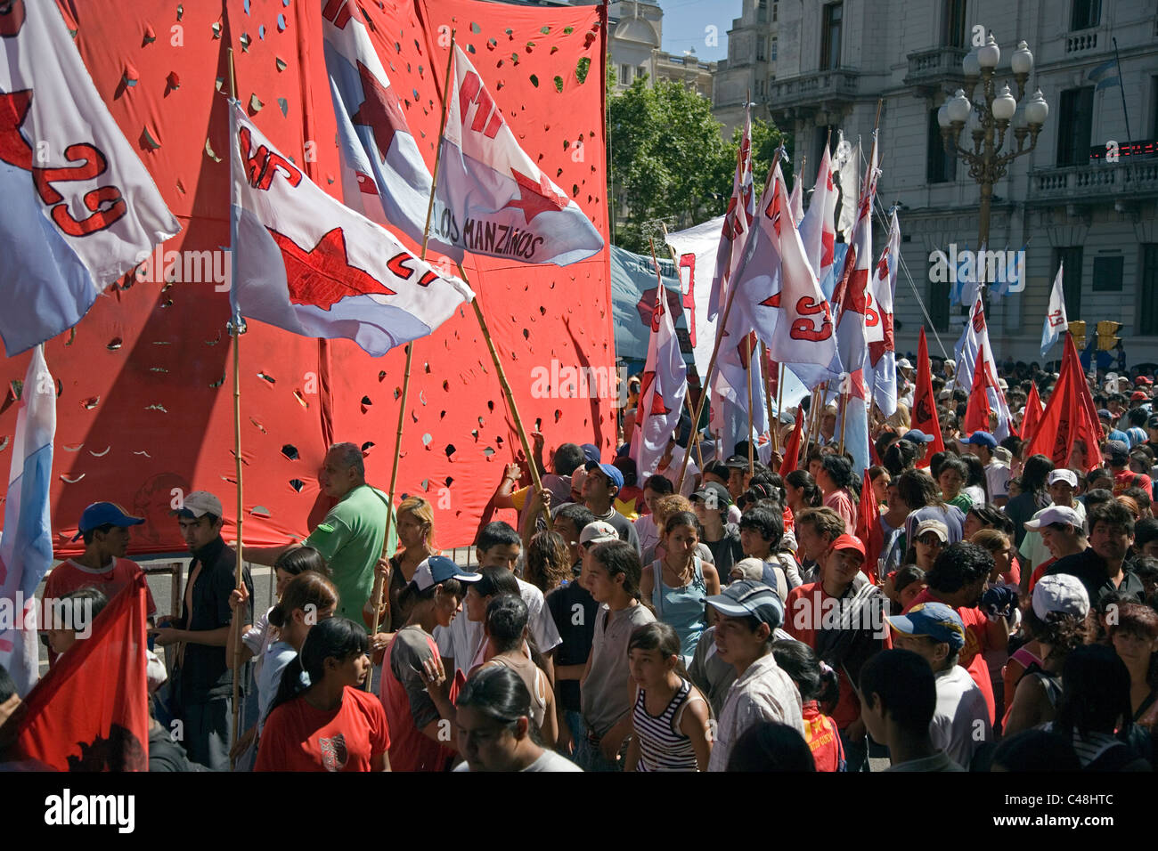 A marzo a celebrare la memoria degli scomparsi in Argentina Foto Stock