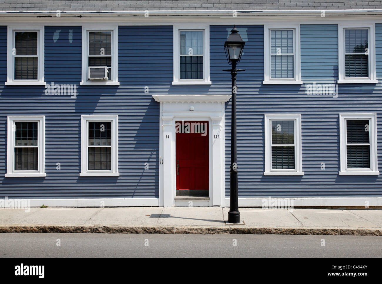 Dimora del XVIII secolo, Marblehead, Massachusetts Foto Stock