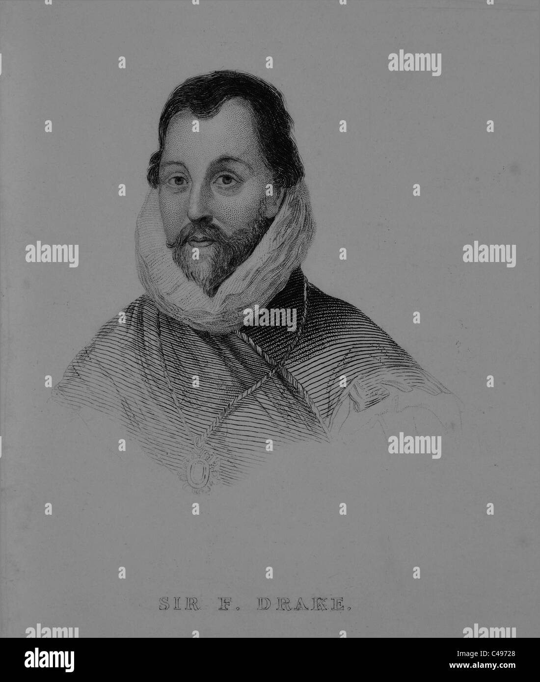Sir Francis Drake Foto Stock