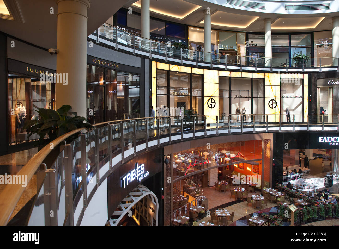 Centro Commerciale Mall of the Emirates Dubai Medio Oriente EMIRATI ARABI UNITI Foto Stock