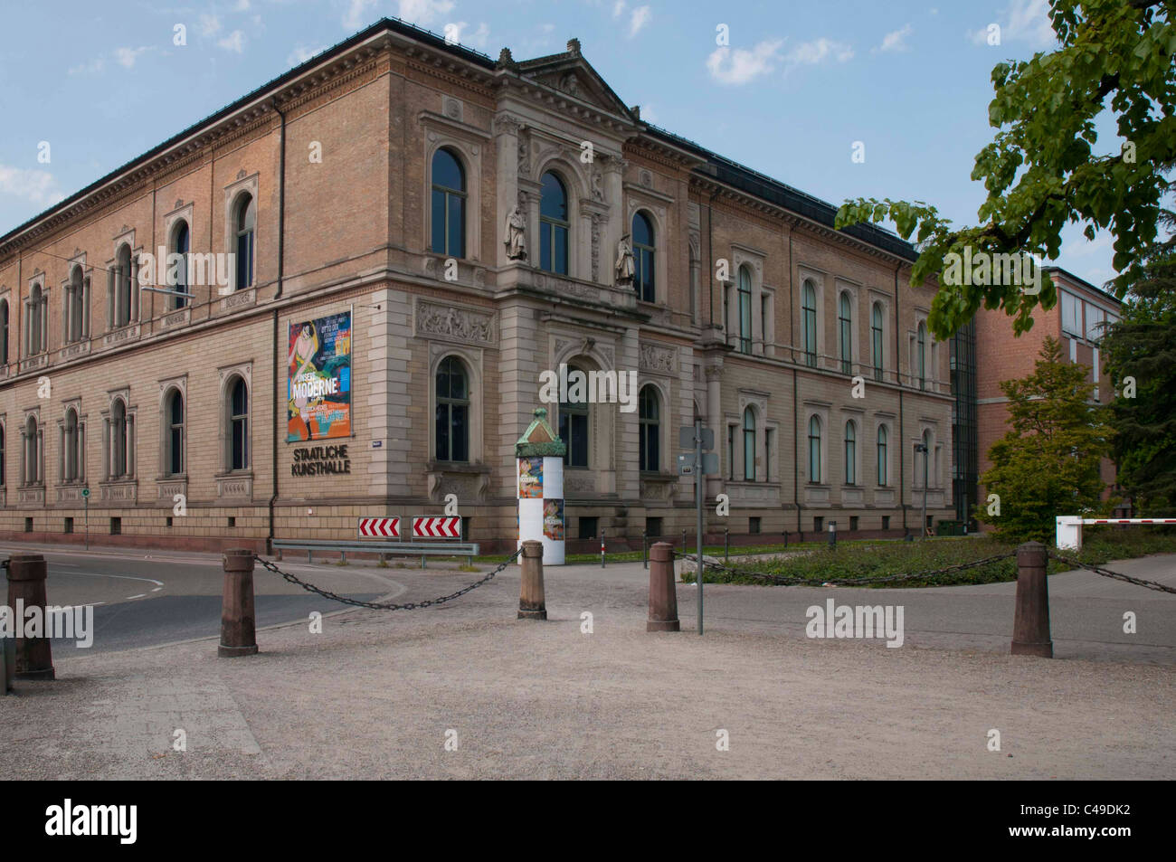 Staatliche Kunsthalle, Galleria d'arte di Stato, Karlsruhe, Baden-Wuerttemberg, Germania Foto Stock