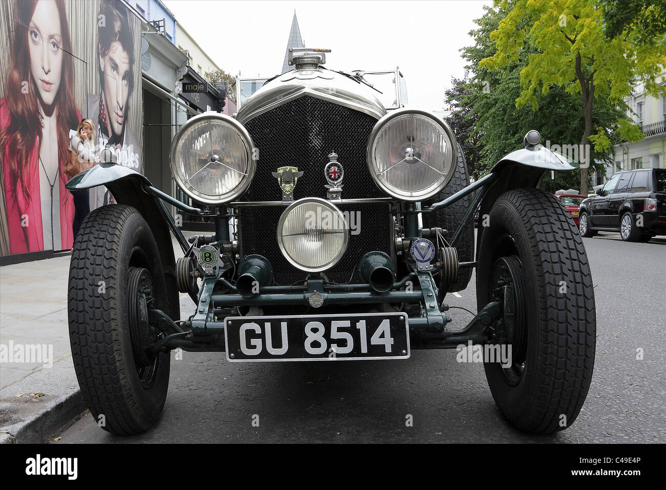 Una delle (8) immagini in questo set correlato alla 1935 Bentley sei velocità tourer dal fotografo Peter Wheeler. Foto Stock