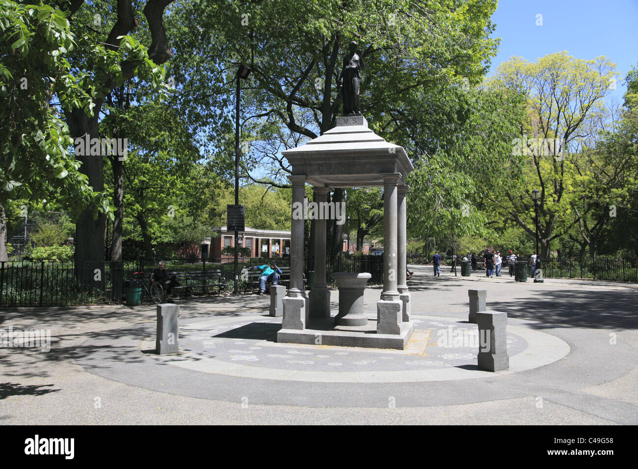 Tompkins Square Park, East Village, Manhattan New York City Foto Stock