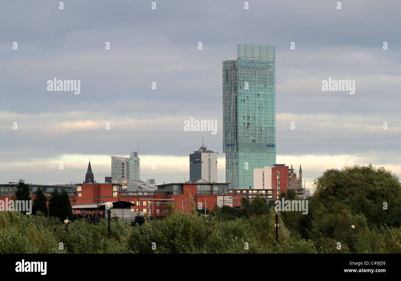 Beetham Tower Manchester 2011 Foto Stock