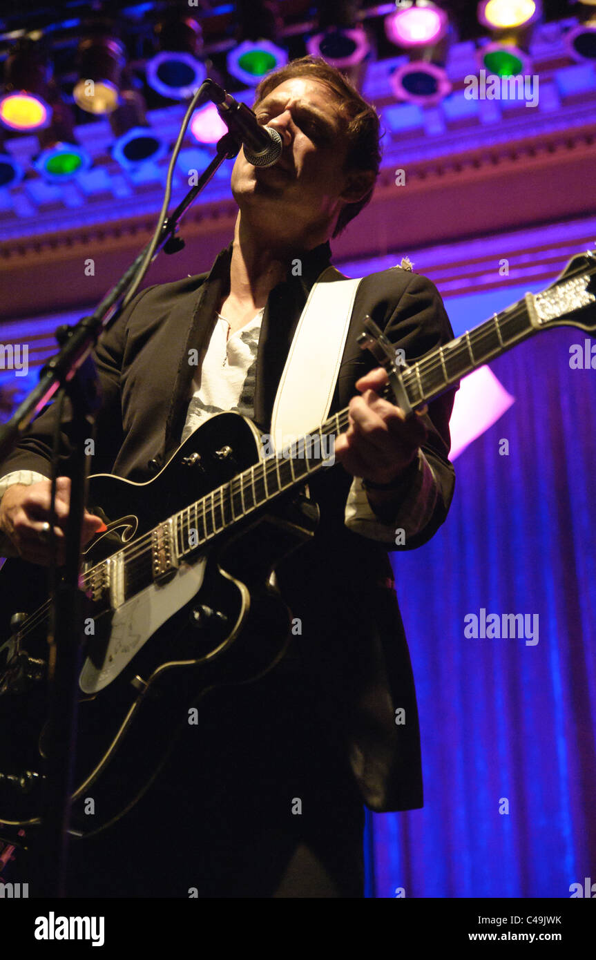 Airborne evento tossici suonare dal vivo presso il Newport Music Hall, Columbus, Oh su 15 Maggio 2011 Foto Stock