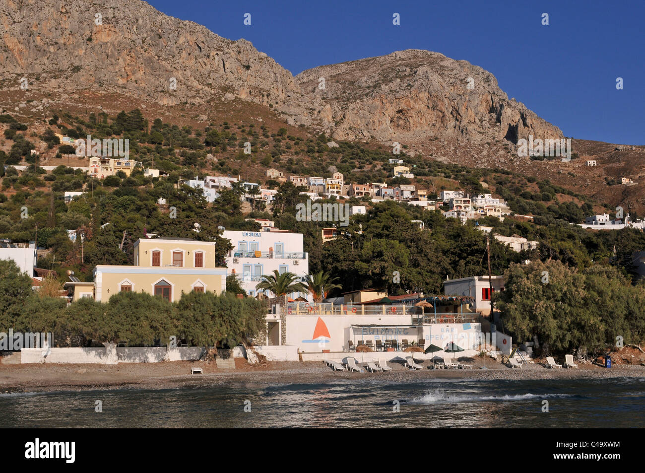 Myrties al crepuscolo - Kalymnos isole Dodecanesi Grecia Foto Stock