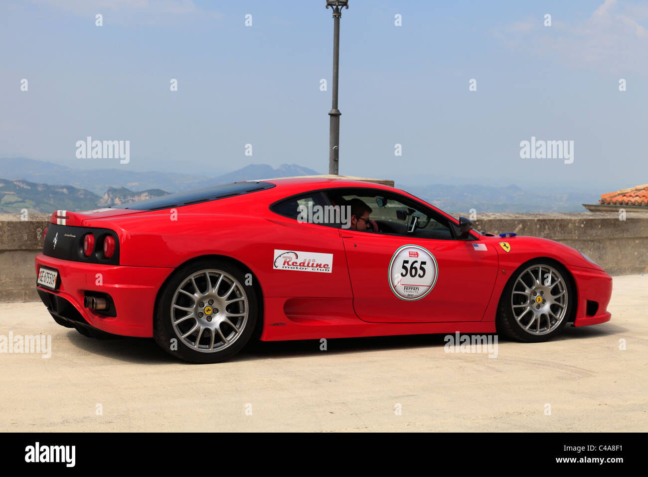 Ferrari challenge stradale 2004 Foto Stock