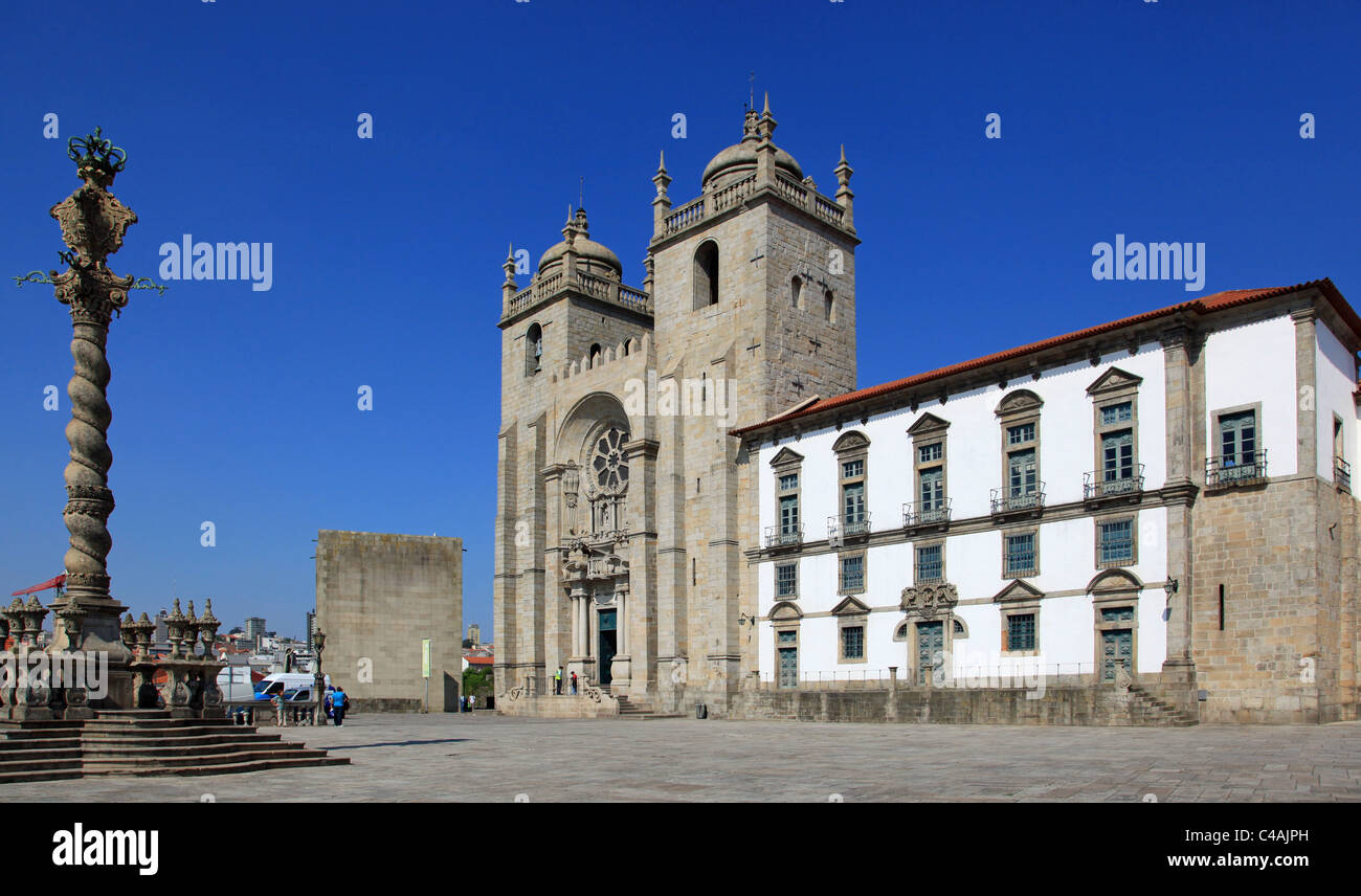 Cattedrale di Porto, Portogallo Foto Stock