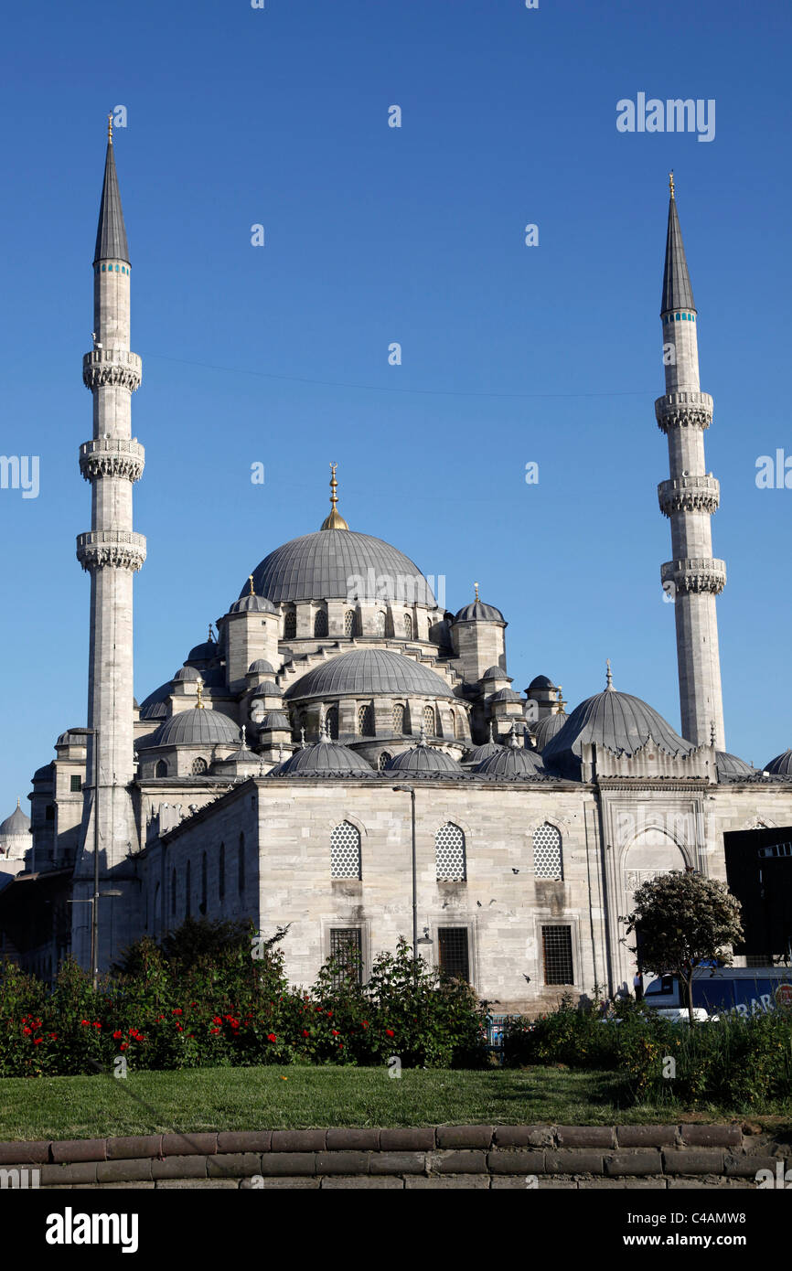 La Moschea Blu, noto anche come la Moschea del Sultano Ahmed, ad Istanbul in Turchia Foto Stock