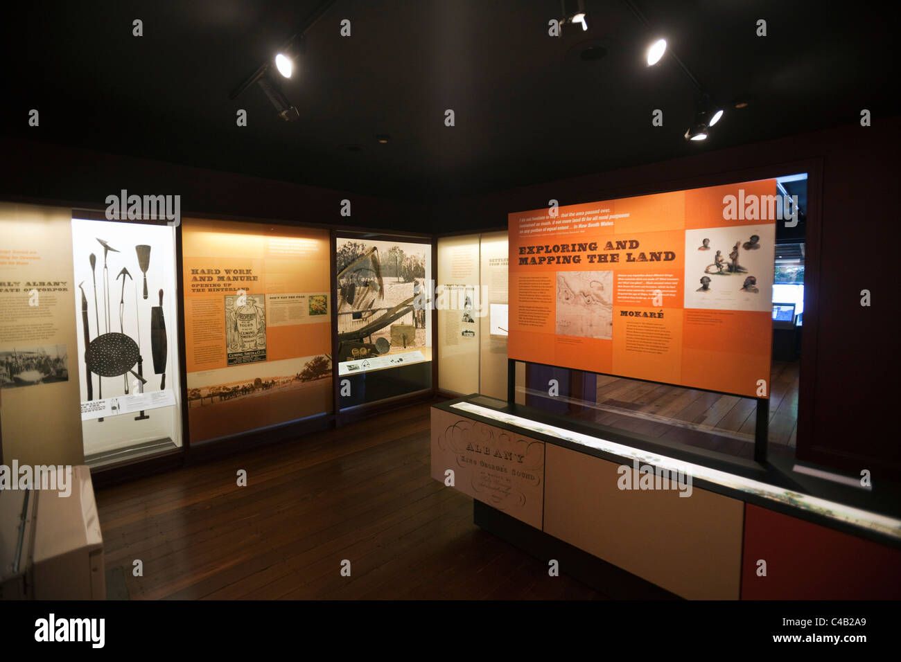 Visualizza in Albany Residency museo. Albany, Australia occidentale, Australia Foto Stock