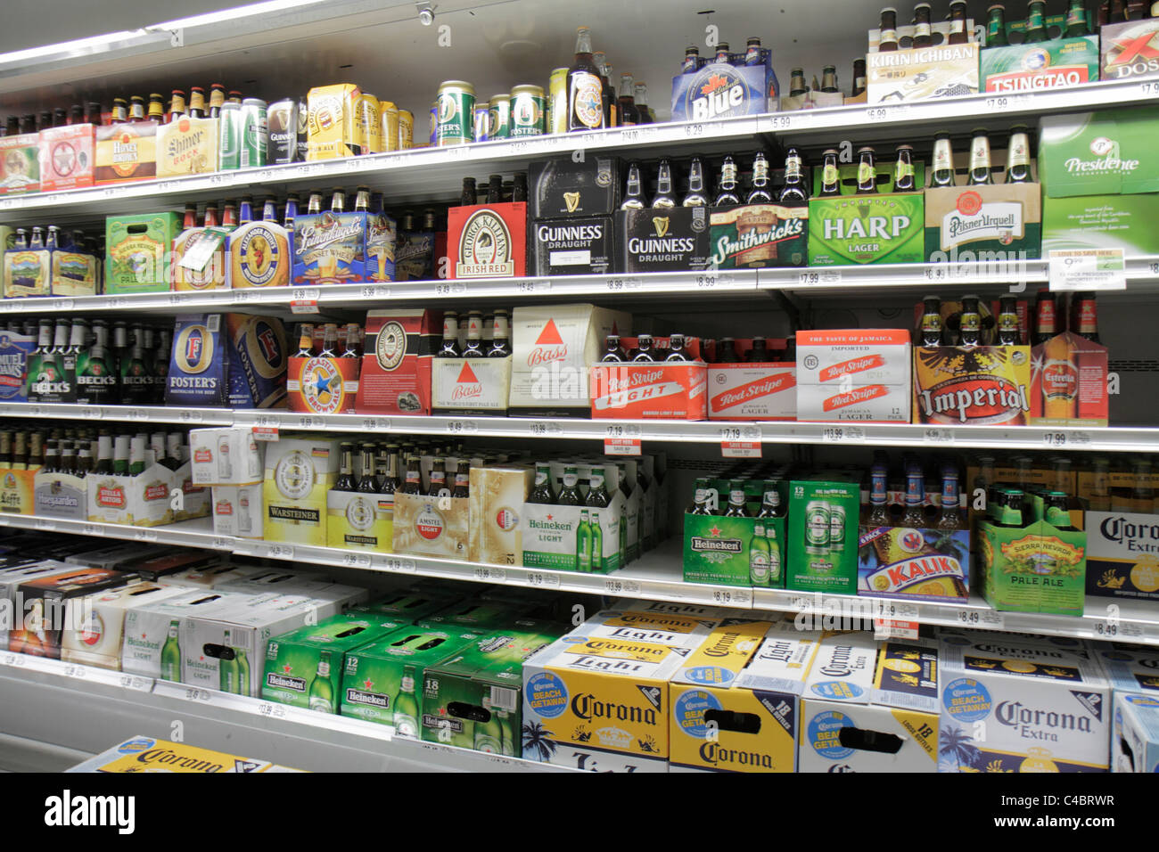 Florida,Contea di Marion,Ocala,Publix,negozio di alimentari,supermercato,vendita display,prezzi,prezzi,scaffali,shopping shopper negozio negozi mercato mar Foto Stock