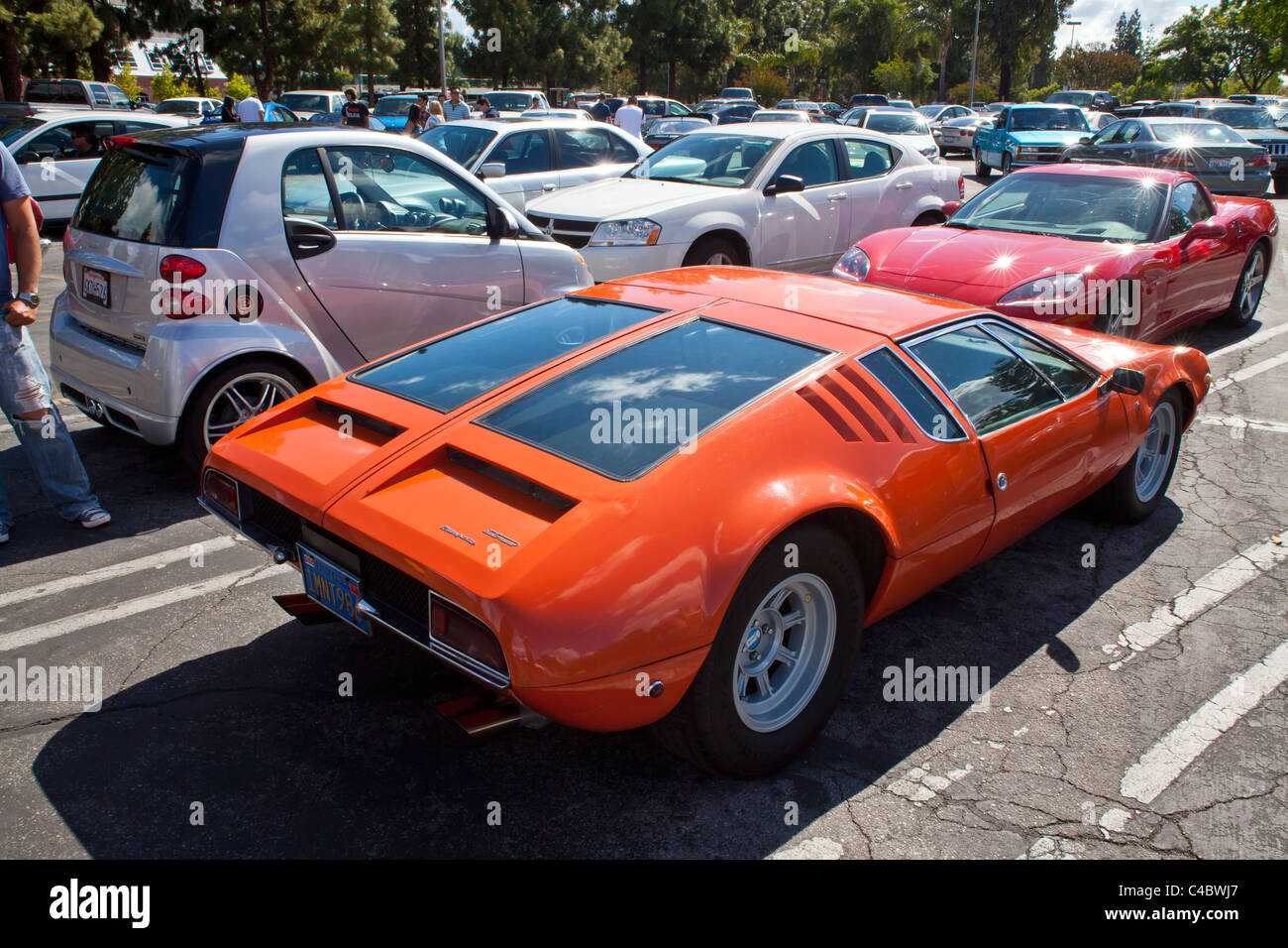 Una De Tomaso Mangusta Foto Stock