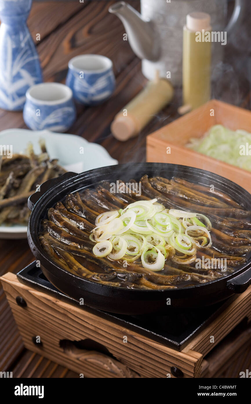 Dojou-nabe Foto Stock